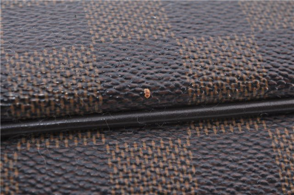 Authentic Louis Vuitton Damier Thames GM Shoulder Bag N48181 LV 1338D