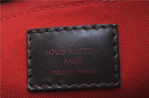 Authentic Louis Vuitton Damier Thames GM Shoulder Bag N48181 LV 1338D