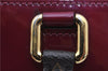 Authentic Louis Vuitton Vernis Tote Miroir 2Way Hand Bag M54640 Wine Red 1339F