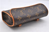 Auth Louis Vuitton Monogram Pochette Florentine Pouch Waist Bag M51855 LV 1340D