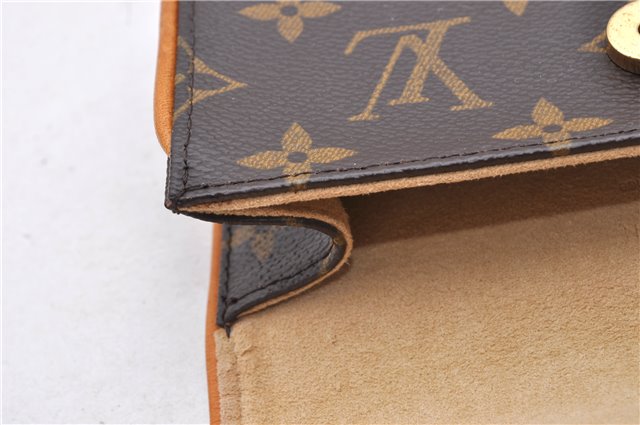 Auth Louis Vuitton Monogram Pochette Florentine Pouch Waist Bag M51855 LV 1340D