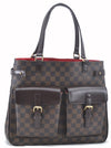 Authentic Louis Vuitton Damier Uzes Shoulder Tote Bag Purse N51128 LV 1340F