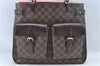 Authentic Louis Vuitton Damier Uzes Shoulder Tote Bag Purse N51128 LV 1340F