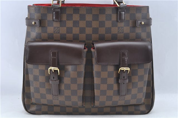Authentic Louis Vuitton Damier Uzes Shoulder Tote Bag Purse N51128 LV 1340F
