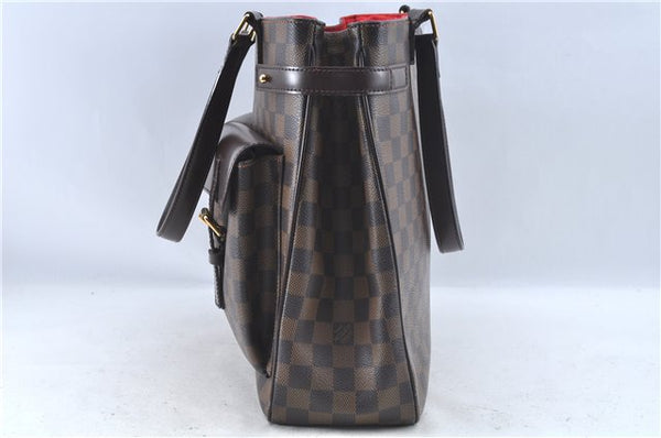 Authentic Louis Vuitton Damier Uzes Shoulder Tote Bag Purse N51128 LV 1340F
