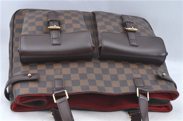 Authentic Louis Vuitton Damier Uzes Shoulder Tote Bag Purse N51128 LV 1340F