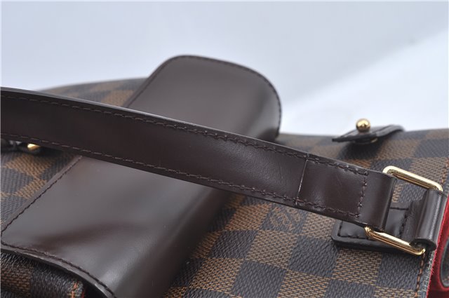 Authentic Louis Vuitton Damier Uzes Shoulder Tote Bag Purse N51128 LV 1340F