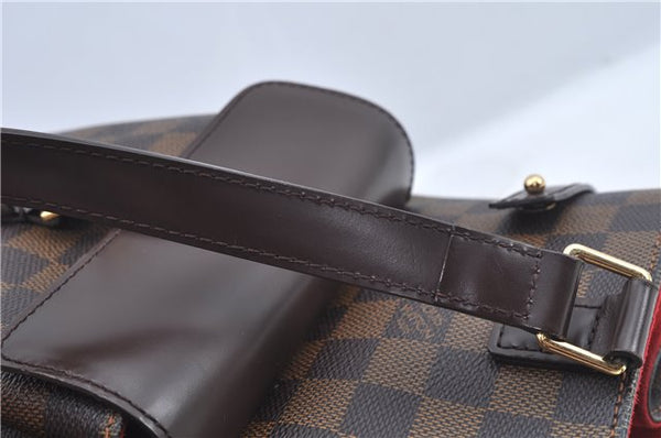 Authentic Louis Vuitton Damier Uzes Shoulder Tote Bag Purse N51128 LV 1340F