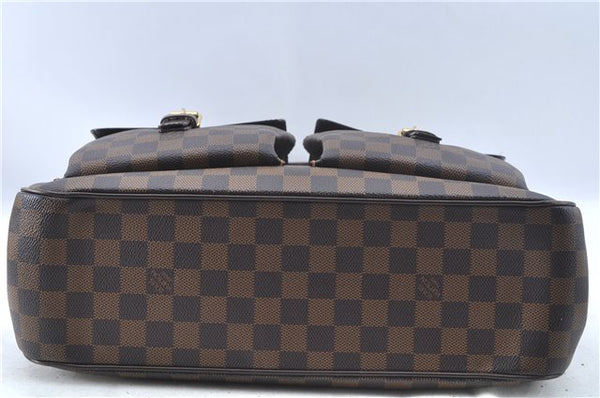 Authentic Louis Vuitton Damier Uzes Shoulder Tote Bag Purse N51128 LV 1340F