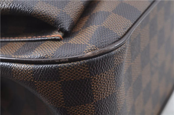 Authentic Louis Vuitton Damier Uzes Shoulder Tote Bag Purse N51128 LV 1340F