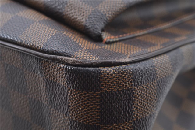 Authentic Louis Vuitton Damier Uzes Shoulder Tote Bag Purse N51128 LV 1340F