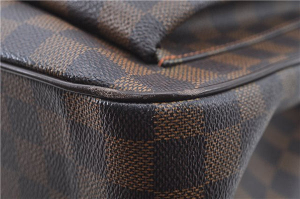 Authentic Louis Vuitton Damier Uzes Shoulder Tote Bag Purse N51128 LV 1340F