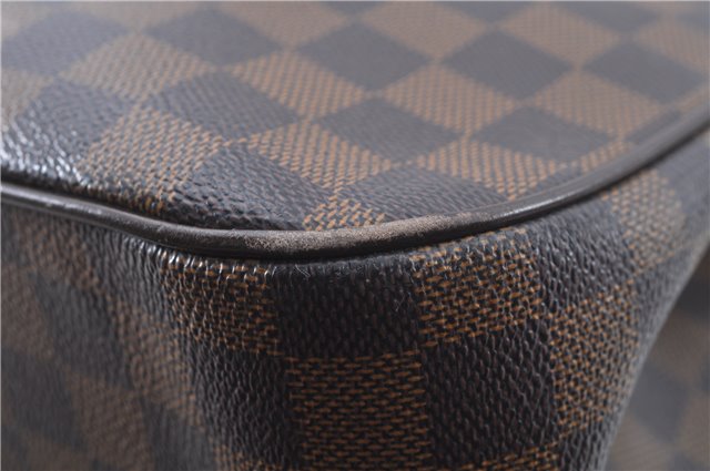Authentic Louis Vuitton Damier Uzes Shoulder Tote Bag Purse N51128 LV 1340F