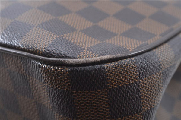 Authentic Louis Vuitton Damier Uzes Shoulder Tote Bag Purse N51128 LV 1340F