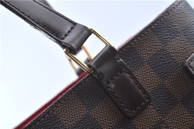 Authentic Louis Vuitton Damier Uzes Shoulder Tote Bag Purse N51128 LV 1340F