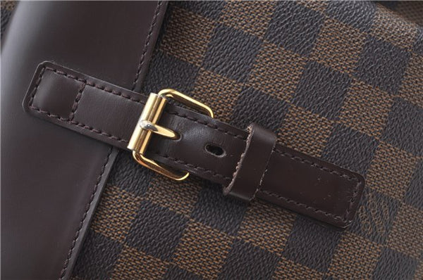 Authentic Louis Vuitton Damier Uzes Shoulder Tote Bag Purse N51128 LV 1340F