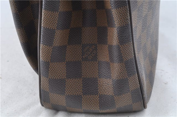 Authentic Louis Vuitton Damier Uzes Shoulder Tote Bag Purse N51128 LV 1340F