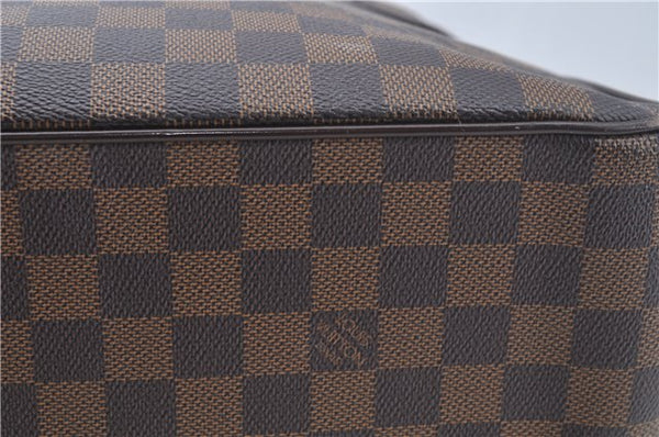 Authentic Louis Vuitton Damier Uzes Shoulder Tote Bag Purse N51128 LV 1340F