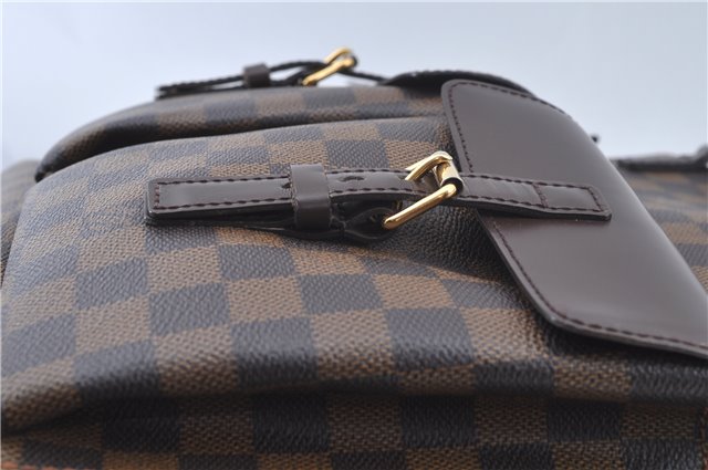 Authentic Louis Vuitton Damier Uzes Shoulder Tote Bag Purse N51128 LV 1340F