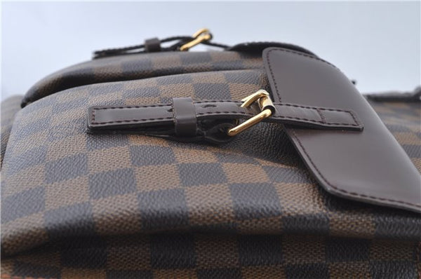 Authentic Louis Vuitton Damier Uzes Shoulder Tote Bag Purse N51128 LV 1340F