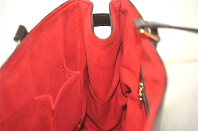 Authentic Louis Vuitton Damier Uzes Shoulder Tote Bag Purse N51128 LV 1340F