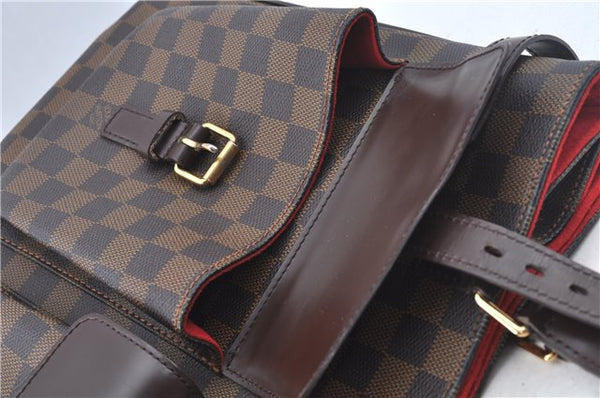 Authentic Louis Vuitton Damier Uzes Shoulder Tote Bag Purse N51128 LV 1340F