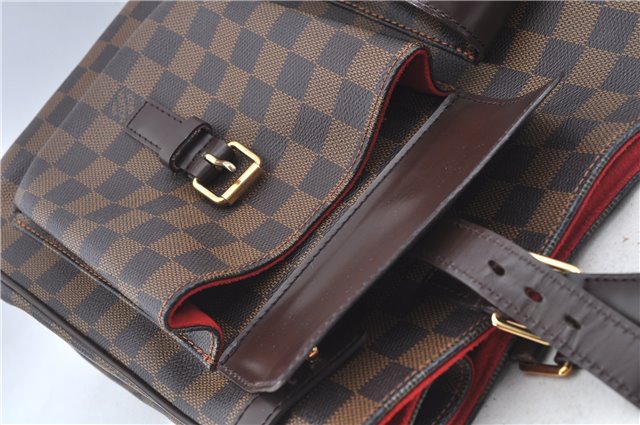Authentic Louis Vuitton Damier Uzes Shoulder Tote Bag Purse N51128 LV 1340F