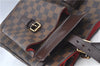 Authentic Louis Vuitton Damier Uzes Shoulder Tote Bag Purse N51128 LV 1340F