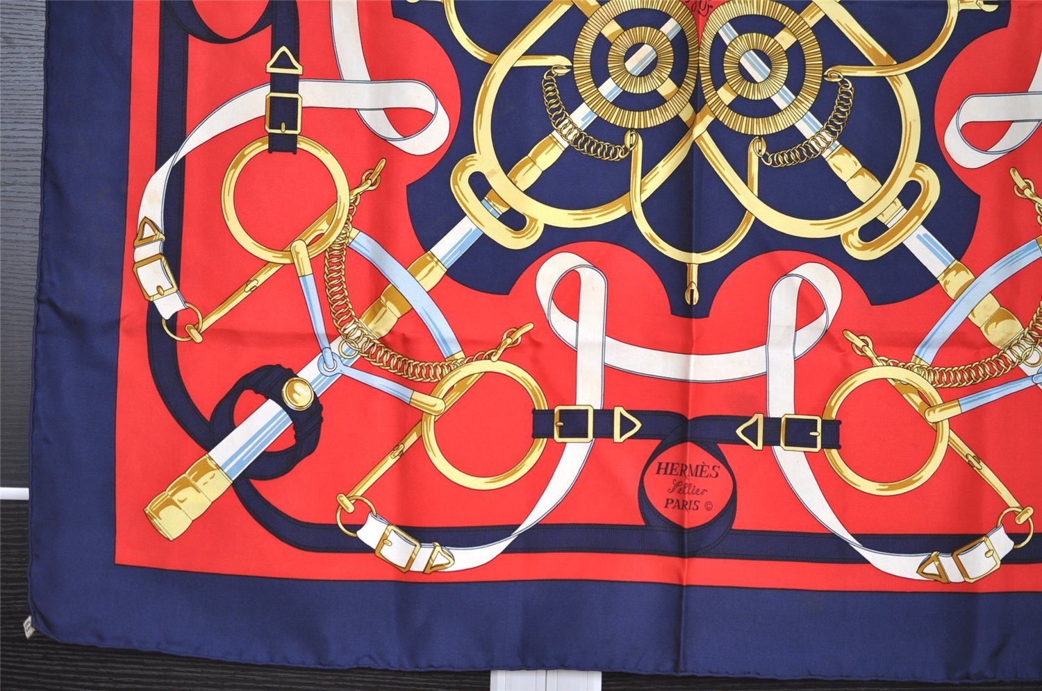 Authentic HERMES Carre 90 Scarf 