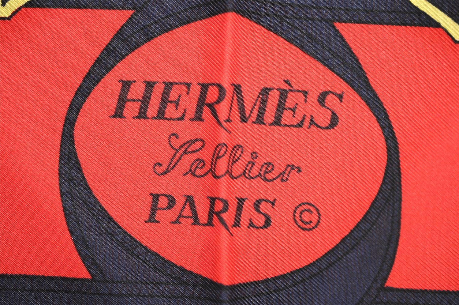 Authentic HERMES Carre 90 Scarf 