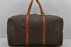 Authentic Louis Vuitton Monogram Sac Souple55 Hand Boston Bag M41622 LV 1341D