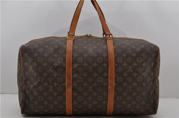 Authentic Louis Vuitton Monogram Sac Souple55 Hand Boston Bag M41622 LV 1341D