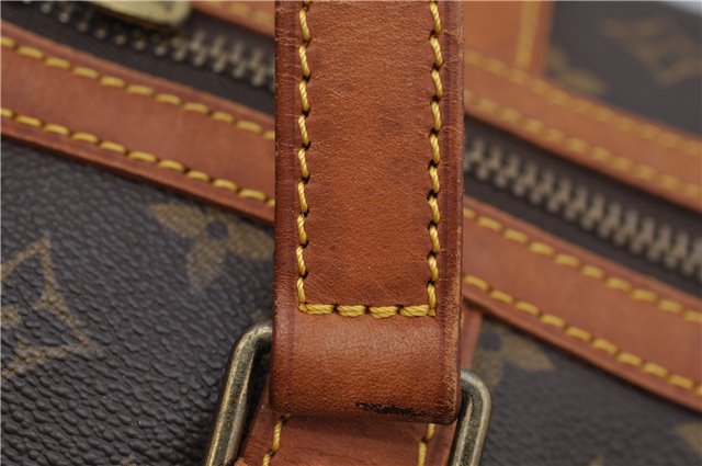 Authentic Louis Vuitton Monogram Sac Souple55 Hand Boston Bag M41622 LV 1341D