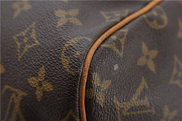 Authentic Louis Vuitton Monogram Sac Souple55 Hand Boston Bag M41622 LV 1341D