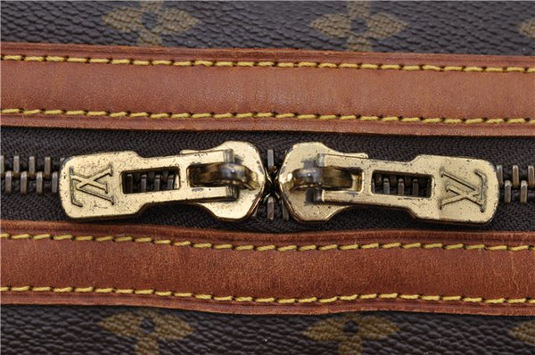 Authentic Louis Vuitton Monogram Sac Souple55 Hand Boston Bag M41622 LV 1341D