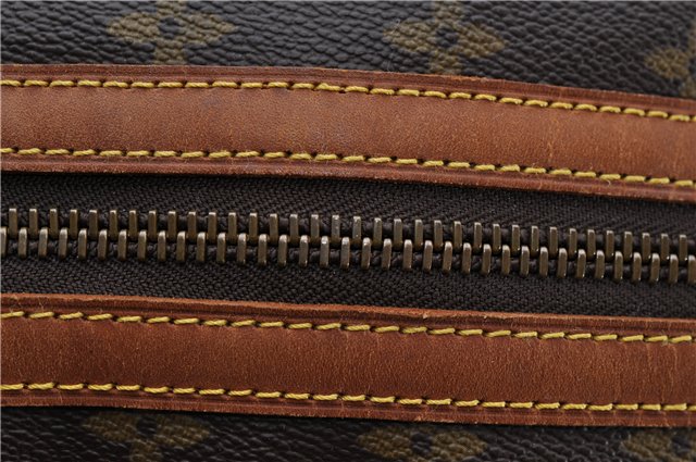 Authentic Louis Vuitton Monogram Sac Souple55 Hand Boston Bag M41622 LV 1341D