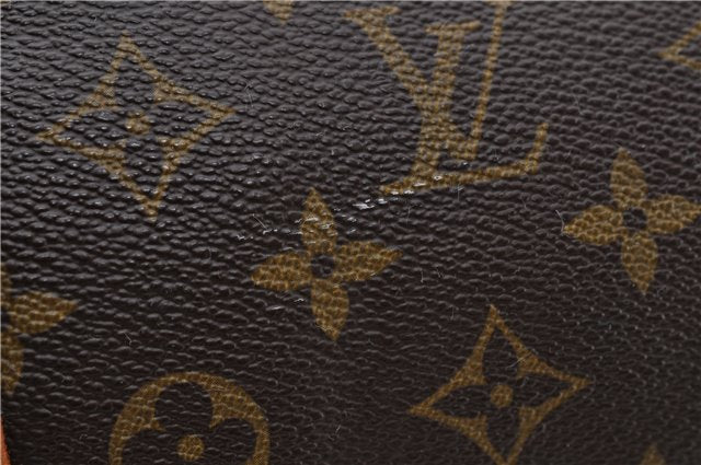Authentic Louis Vuitton Monogram Sac Souple55 Hand Boston Bag M41622 LV 1341D