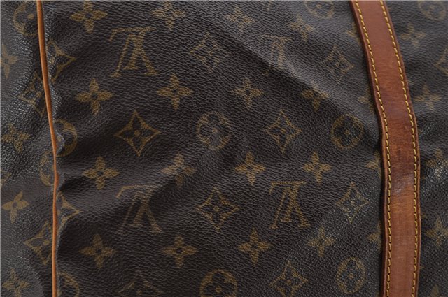 Authentic Louis Vuitton Monogram Sac Souple55 Hand Boston Bag M41622 LV 1341D
