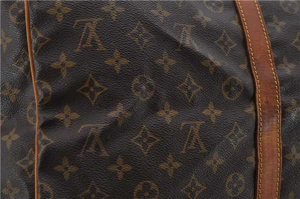 Authentic Louis Vuitton Monogram Sac Souple55 Hand Boston Bag M41622 LV 1341D