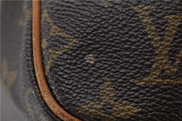 Authentic Louis Vuitton Monogram Sac Souple55 Hand Boston Bag M41622 LV 1341D