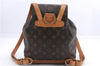 Authentic Louis Vuitton Monogram Montsouris MM Backpack M51136 LV 1341E