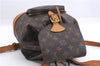 Authentic Louis Vuitton Monogram Montsouris MM Backpack M51136 LV 1341E