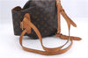 Authentic Louis Vuitton Monogram Montsouris MM Backpack M51136 LV 1341E
