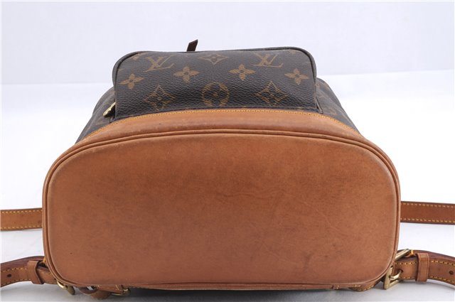 Authentic Louis Vuitton Monogram Montsouris MM Backpack M51136 LV 1341E
