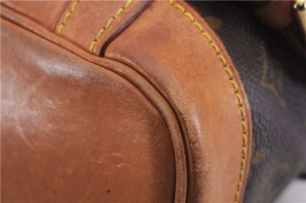 Authentic Louis Vuitton Monogram Montsouris MM Backpack M51136 LV 1341E