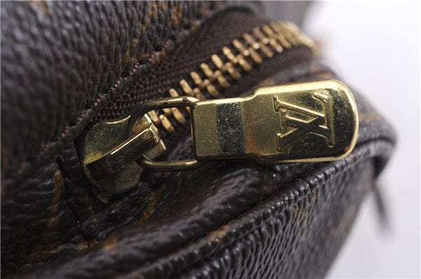 Authentic Louis Vuitton Monogram Montsouris MM Backpack M51136 LV 1341E