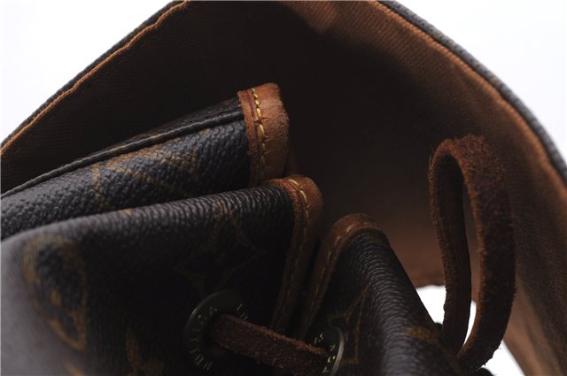 Authentic Louis Vuitton Monogram Montsouris MM Backpack M51136 LV 1341E