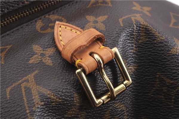 Authentic Louis Vuitton Monogram Montsouris MM Backpack M51136 LV 1341E