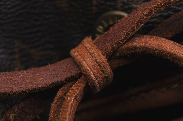 Authentic Louis Vuitton Monogram Montsouris MM Backpack M51136 LV 1341E