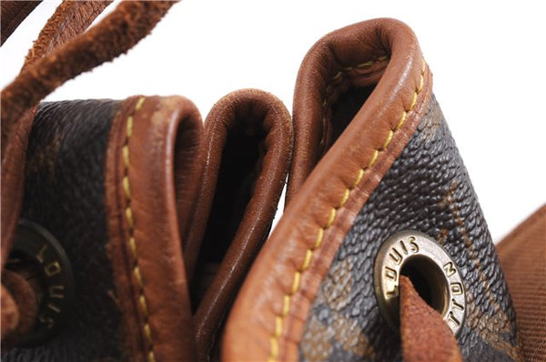 Authentic Louis Vuitton Monogram Montsouris MM Backpack M51136 LV 1341E